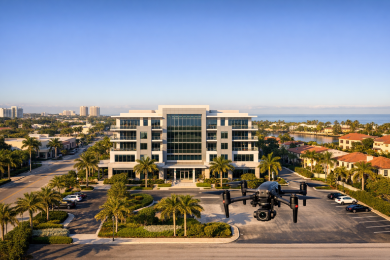 Commercial drone inspections South Florida property managers use for buildings